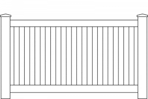 vinyl fence