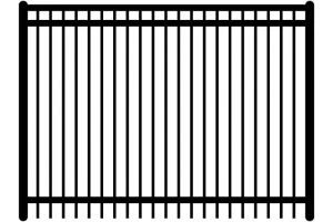 Majestic Flat Top Aluminum Fence