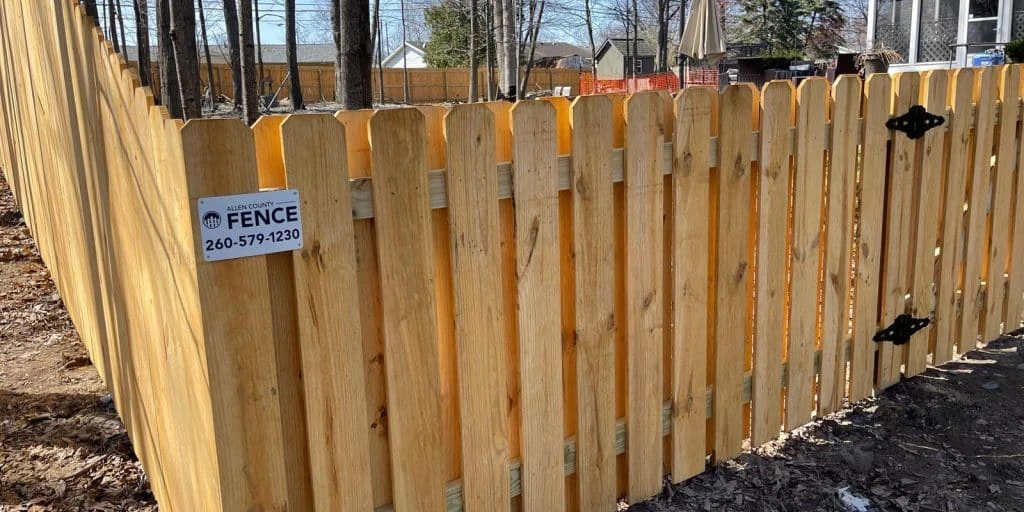 wood fence