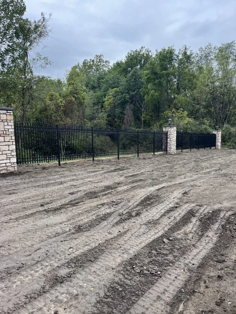 aluminum fence