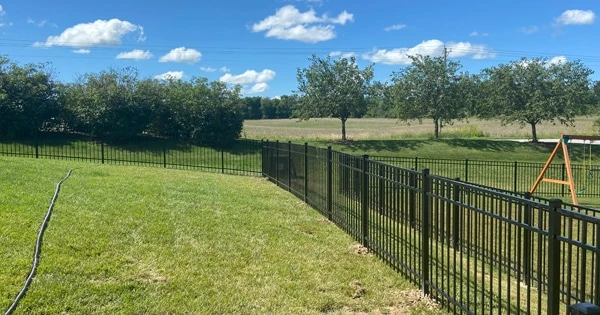 aluminum fence