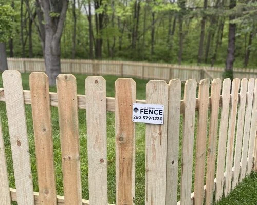 wood fence