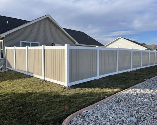 vinyl fence