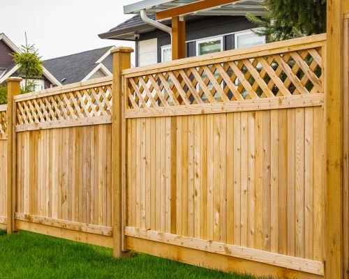 wood fence styles