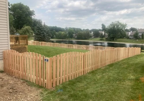 wood fence